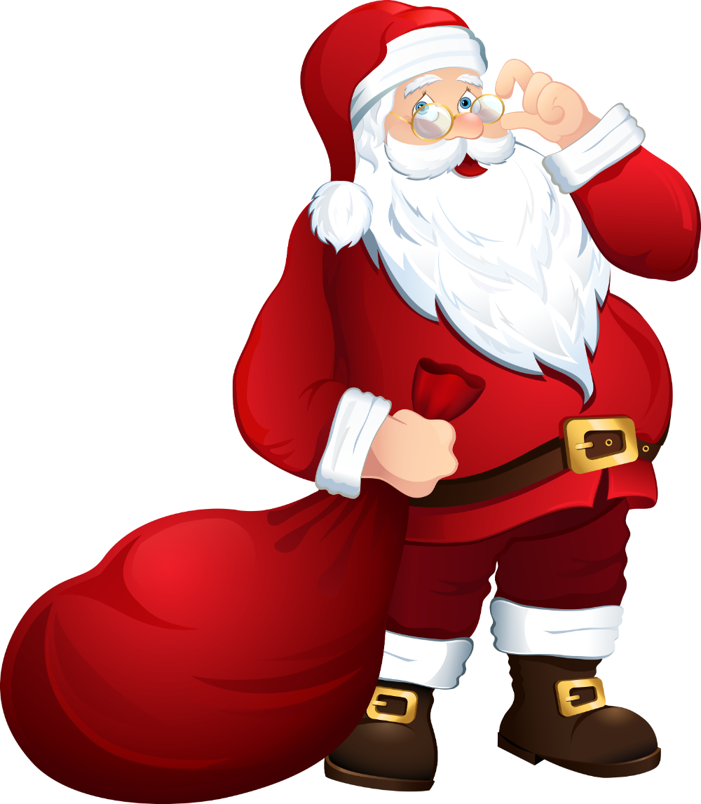 Christmas Santa Claus Red Clothes PNG