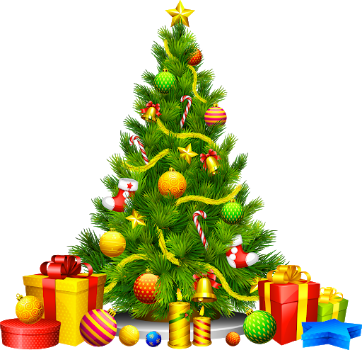 Regalo de árbol de navidad sin fondo PNG | PNG Play