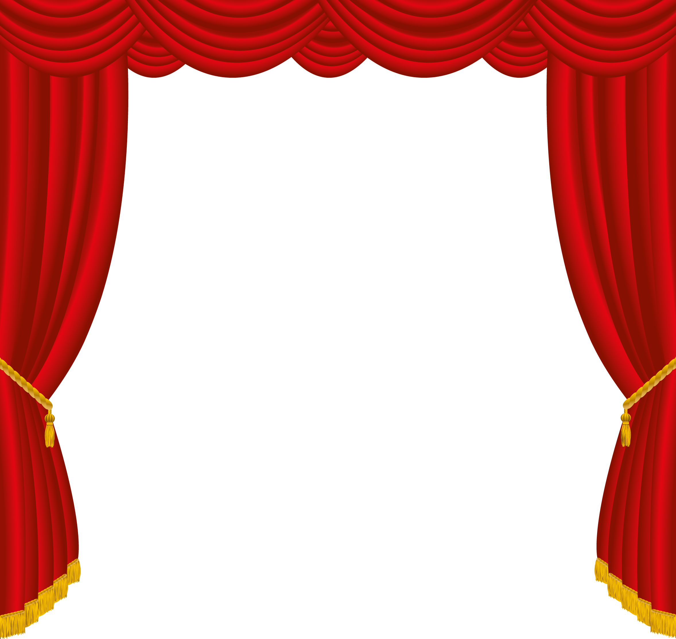 Curtains Background PNG Image