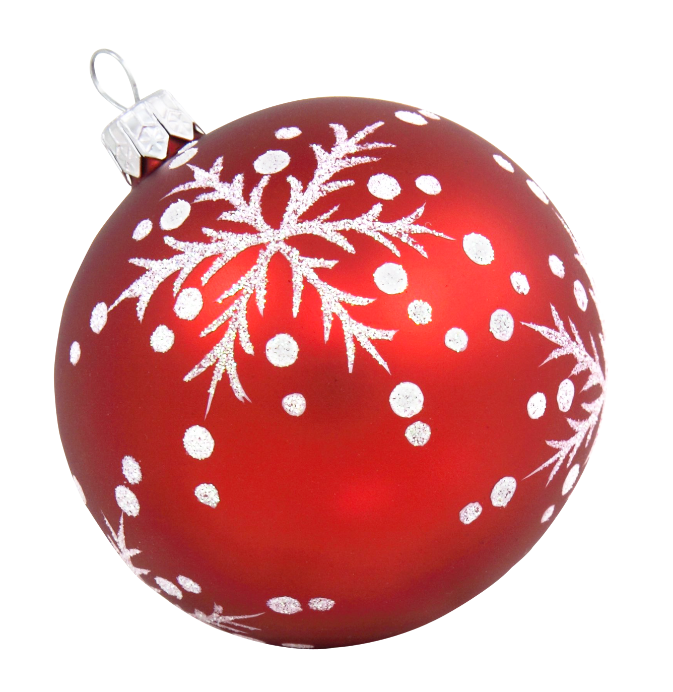 Decorated Christmas Ball Transparent Background PNG