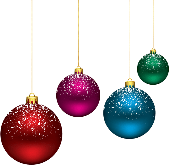 Decorated Christmas Ball Transparent PNG