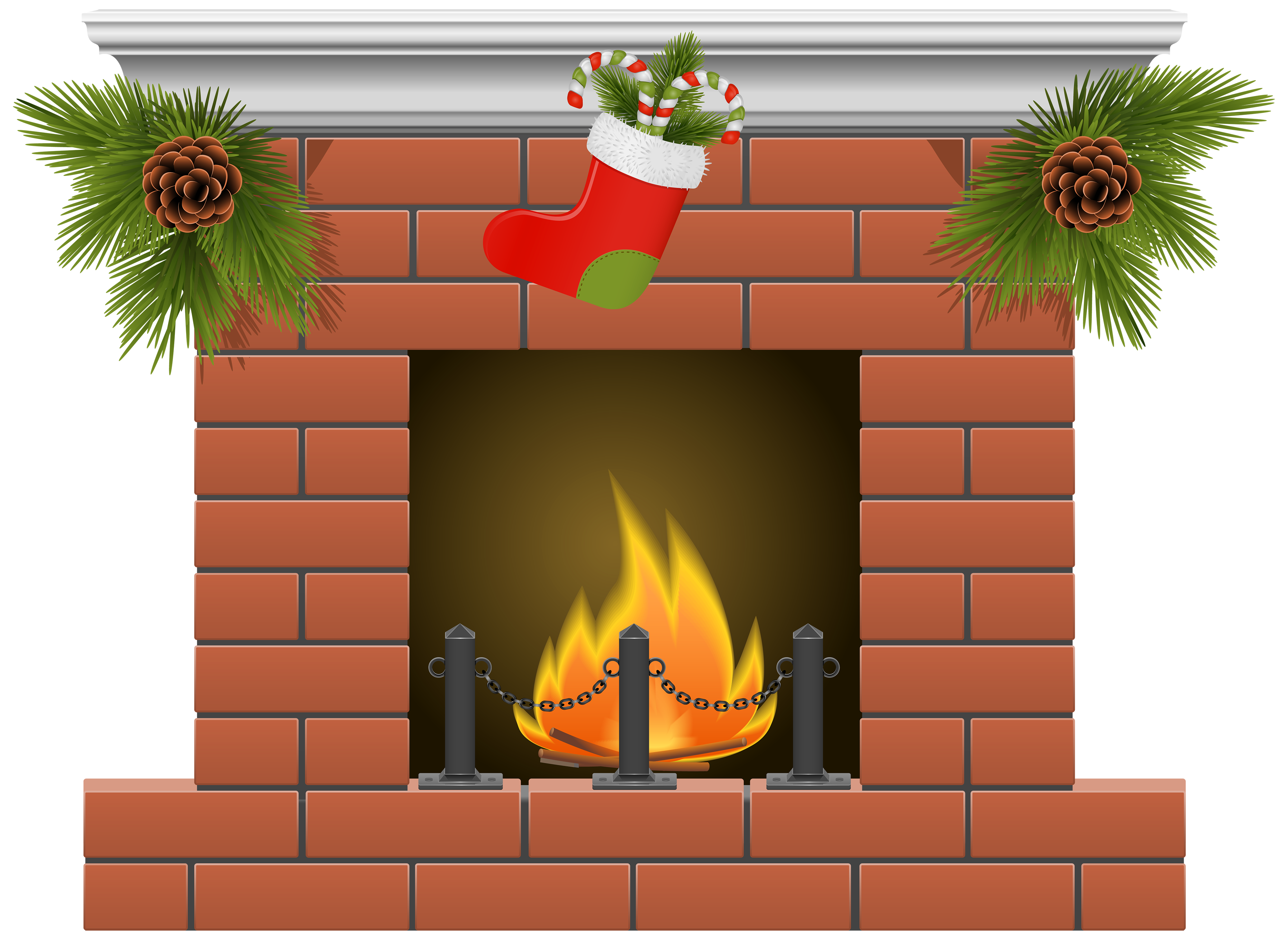 Fireplace Free PNG