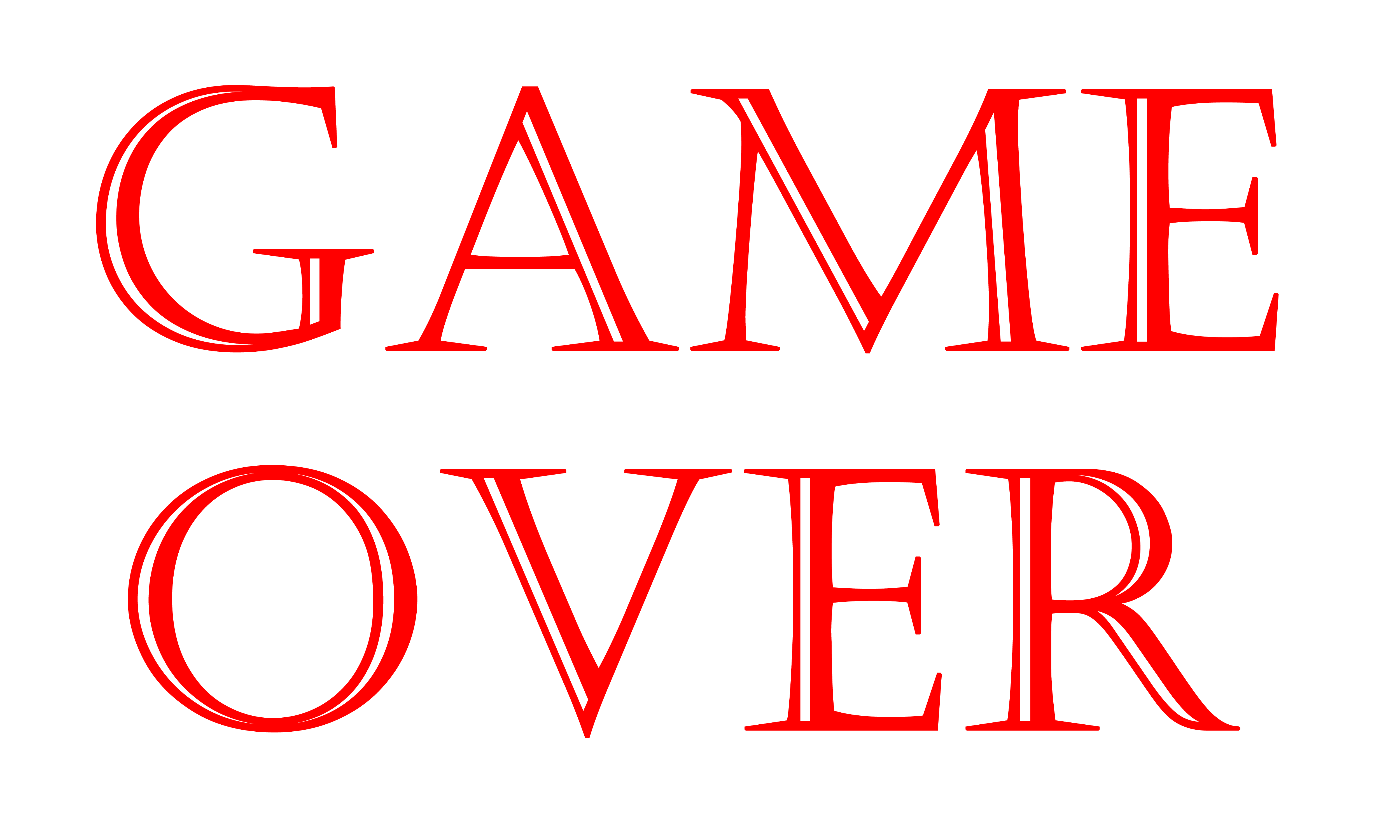 Game Over Background PNG