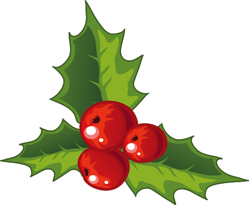 Holly Christmas No Background PNG