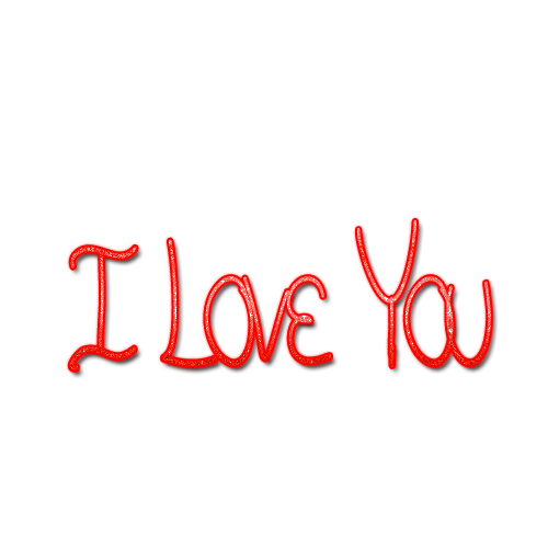 I Love You Background PNG Image