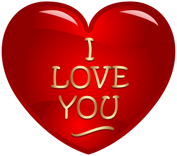 I Love You Transparent Free PNG