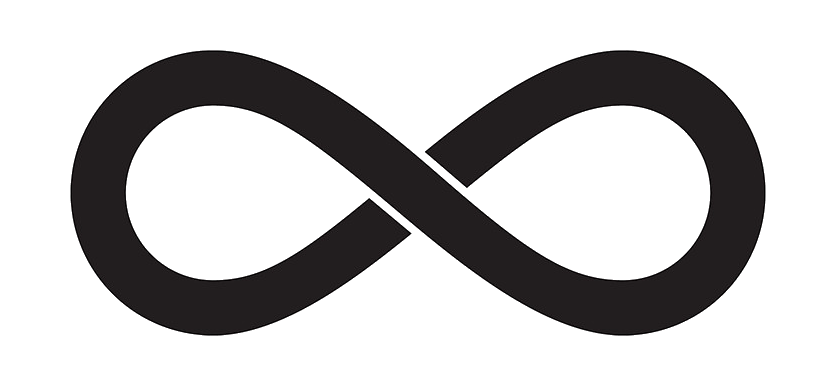 Infinity Symbol Transparent Free PNG