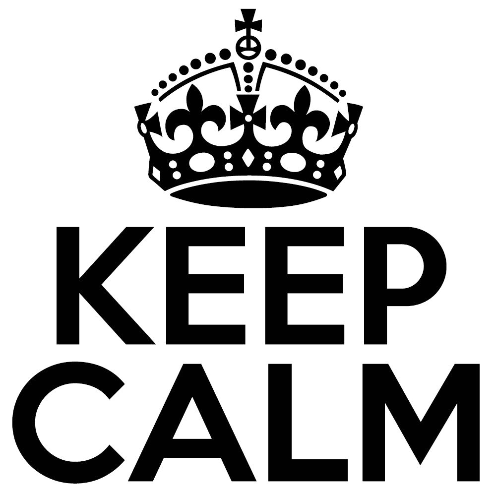Keep Calm PNG Images HD