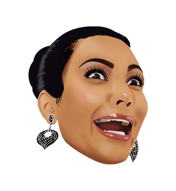 Kim Kardashian PNG Background