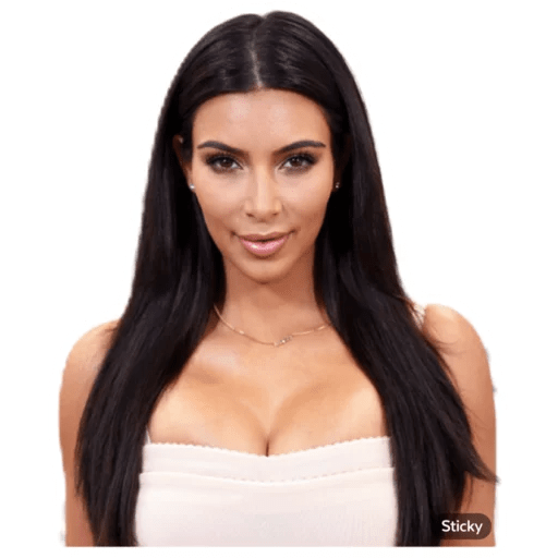 Kim Kardashian PNG Free File Download