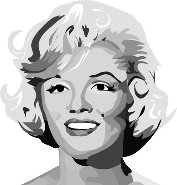 Marilyn Monroe Background PNG Image