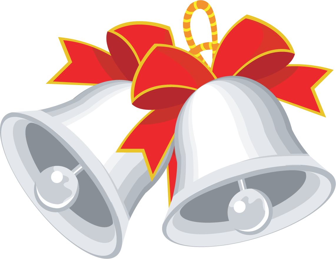 Merry Christmas Bell PNG