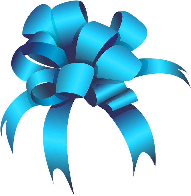 Merry Christmas Ribbon Decoration PNG