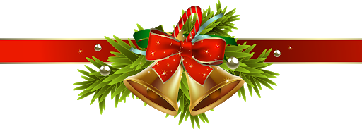 Merry Christmas Ribbon Transparent Background PNG