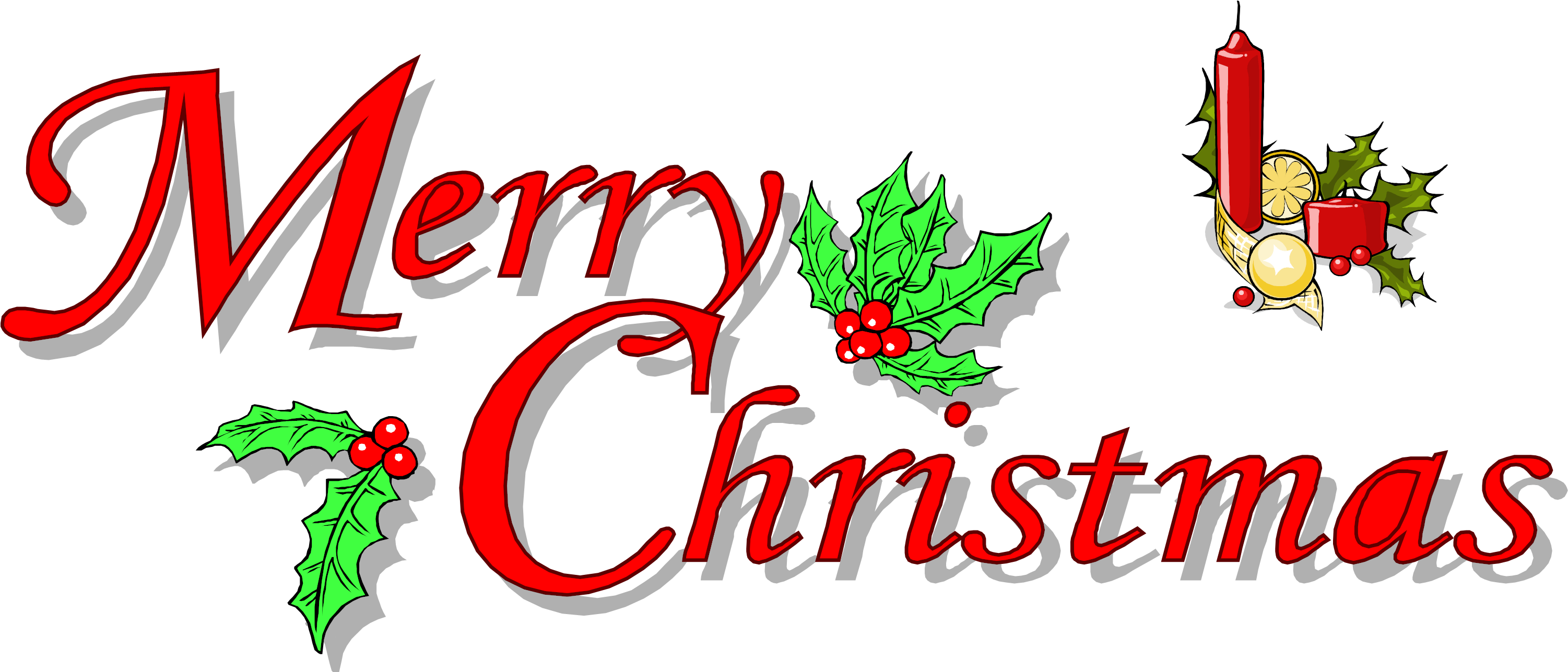 Merry Christmas Text Design Celebration PNG