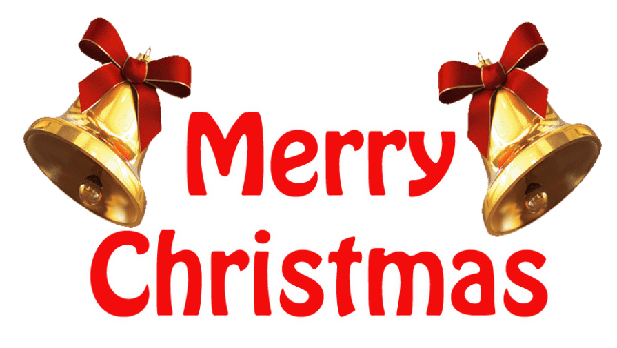Merry Christmas Text Design Transparent PNG