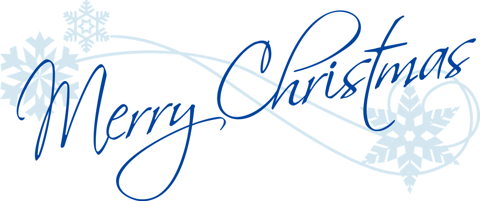 Merry Christmas Word Art Transparent PNG