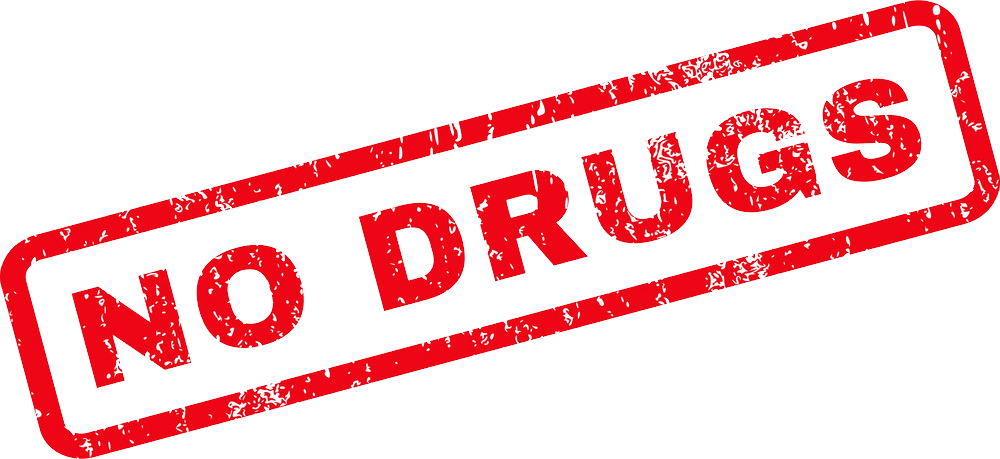 No Drugs Background PNG Image