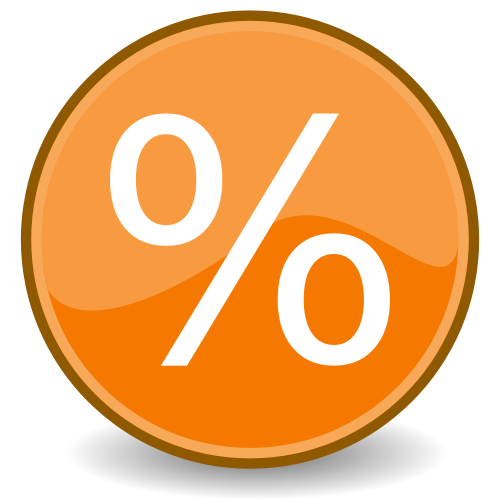 Percent Symbol Transparent PNG