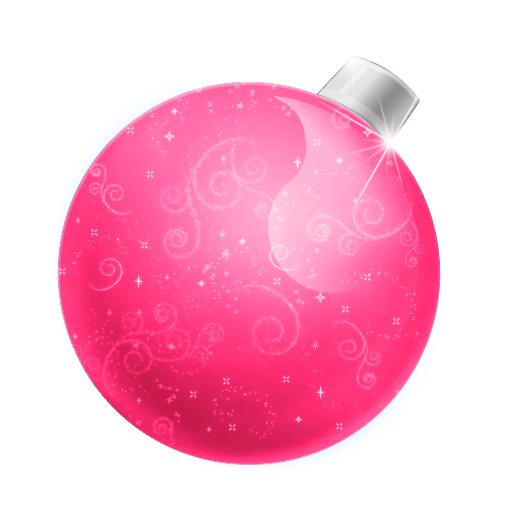 Pink Christmas Transparent PNG