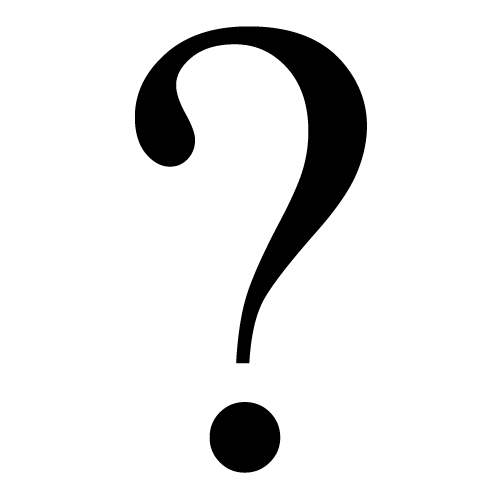 Question Mark Symbol PNG Background