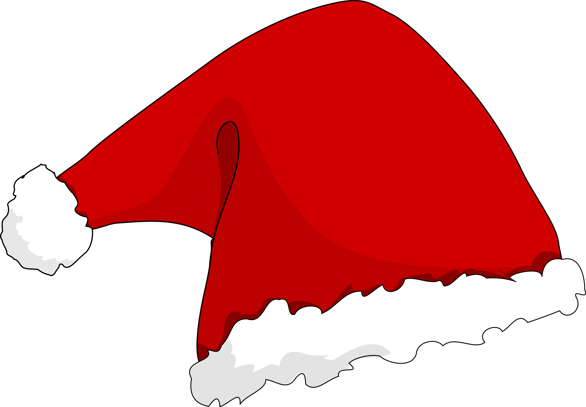 Santa Claus Hat Clipart PNG