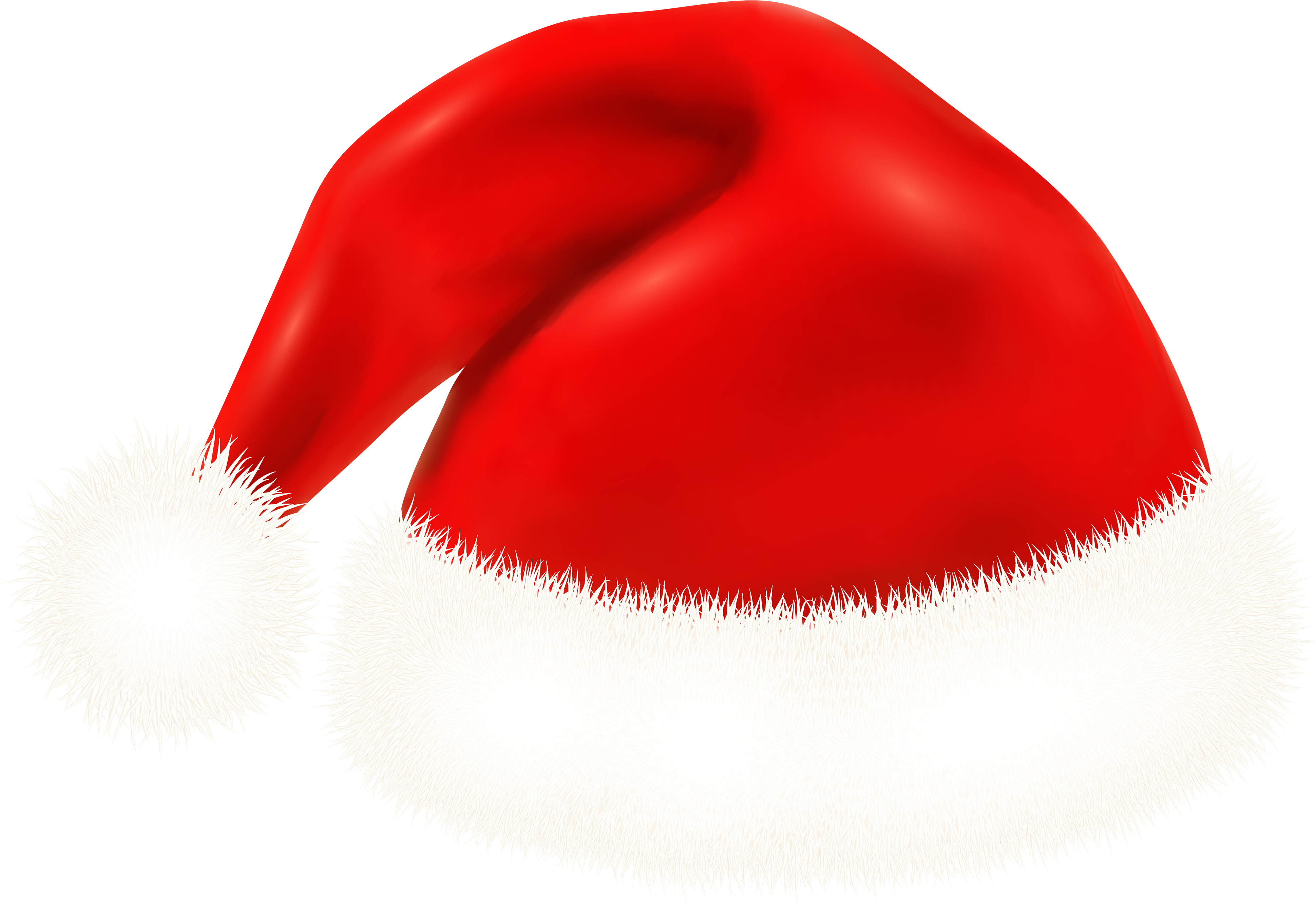 Santa Claus Hat PNG réaliste