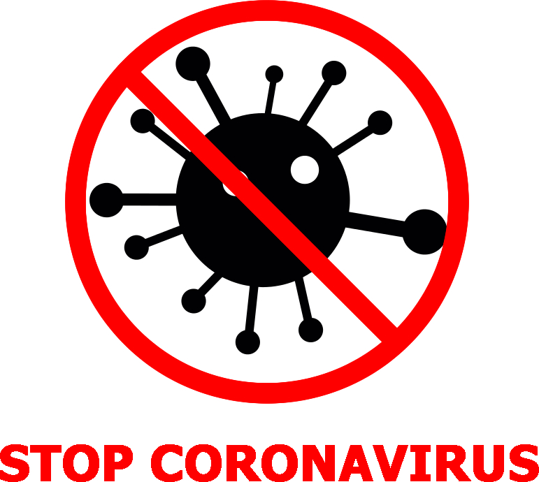 Stop Coronavirus Transparent Background