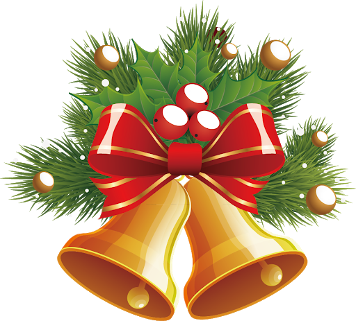Vector Christmas Bell Transparent PNG