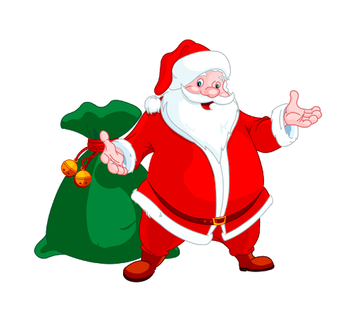 Vector Santa Claus Nessun sfondo PNG