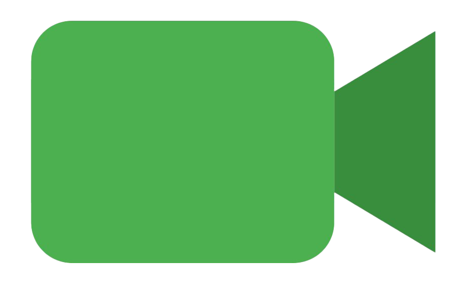 Video Chat Camera Green Icon PNG