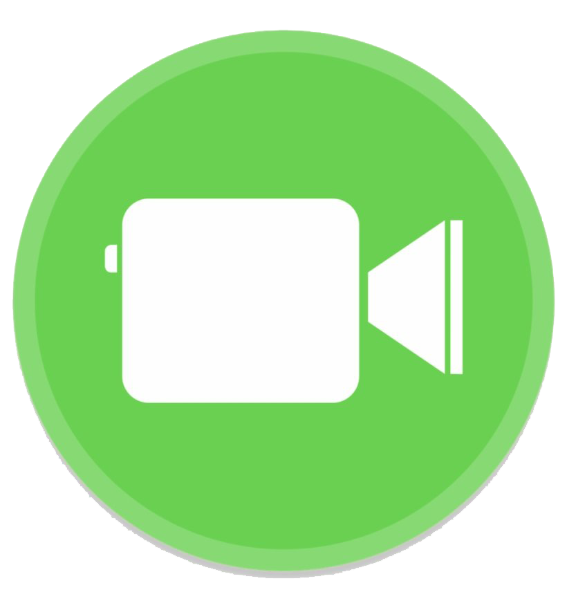 Video Conferencing Green Icon PNG