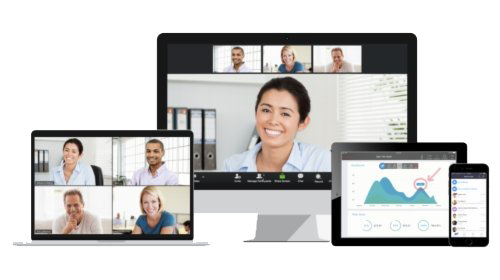 Video Conferencing Laptop PNG