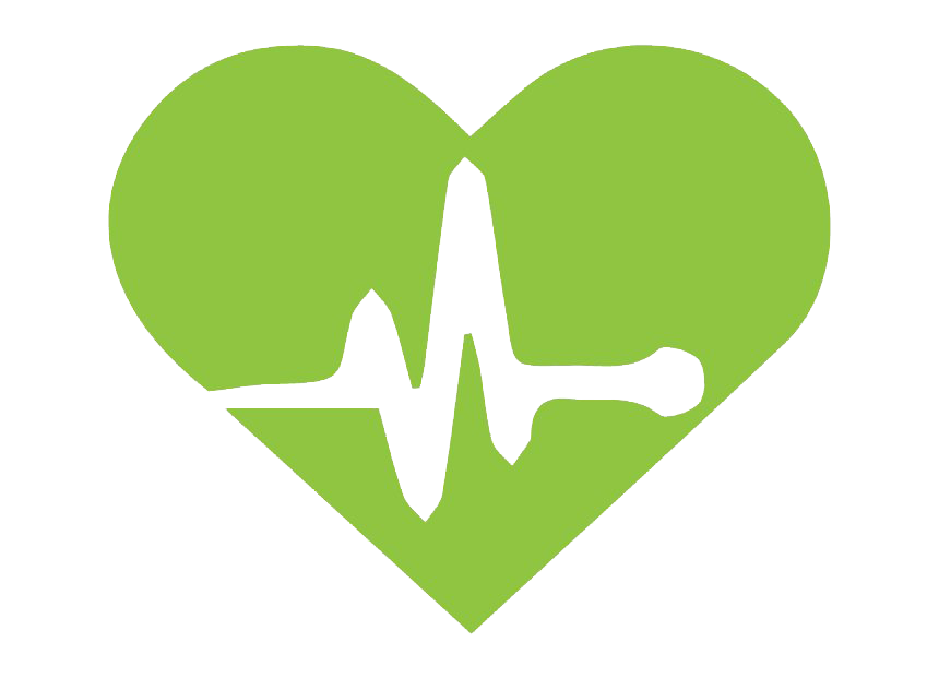 Wellness Green Heart PNG