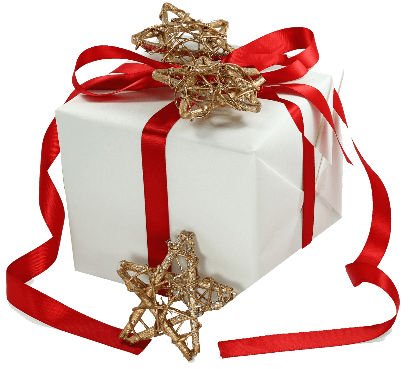 White Christmas Gift PNG