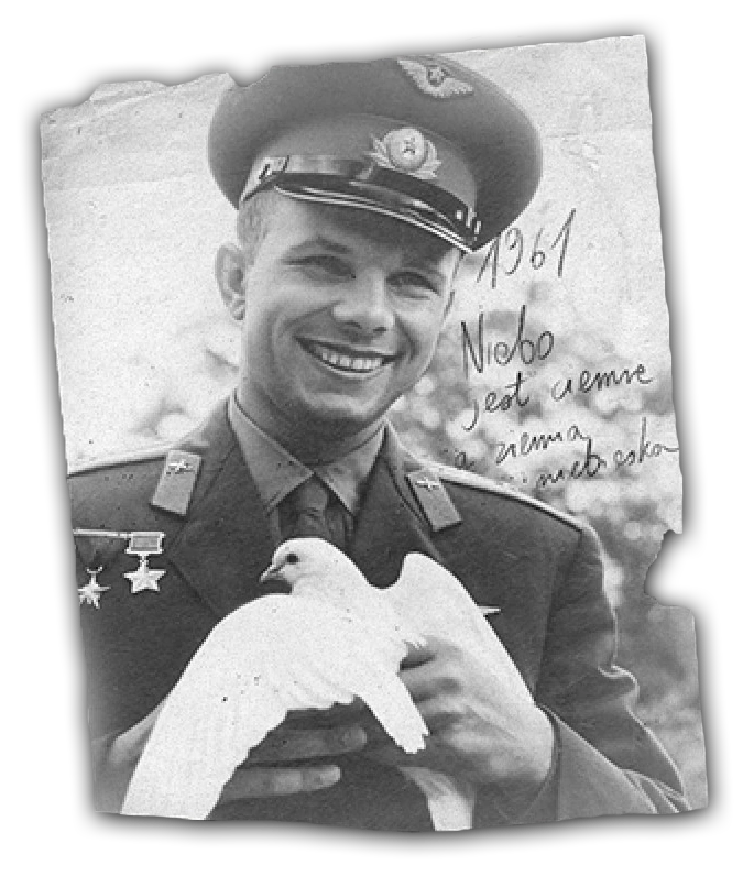 Yuri Gagarin Gambar Transparan