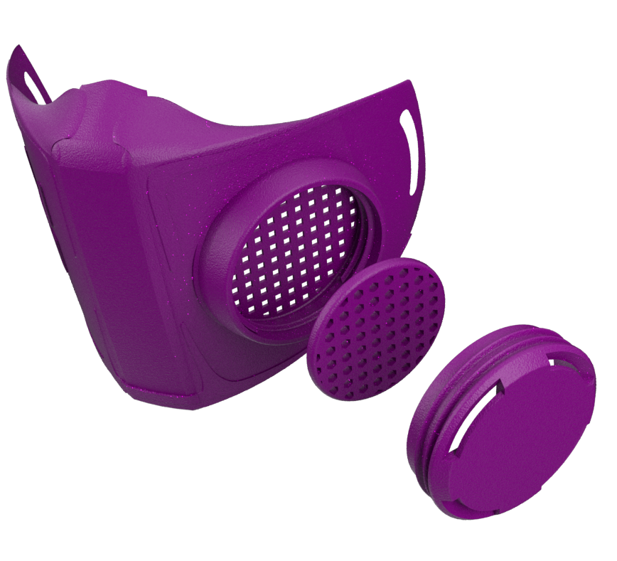 3D Mask Air Transparent PNG