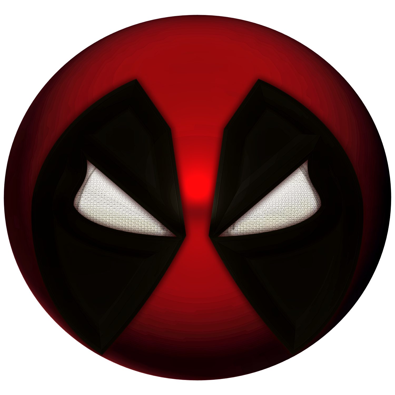 3D Mask Deadpool Transparent PNG