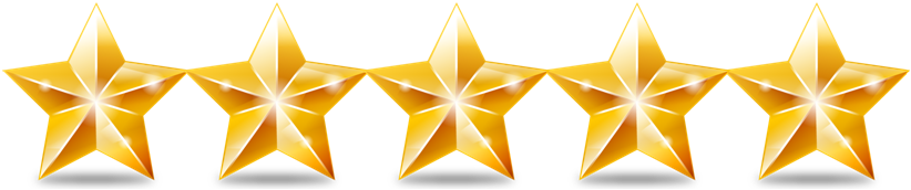 5 Star Rating Icon Transparent PNG