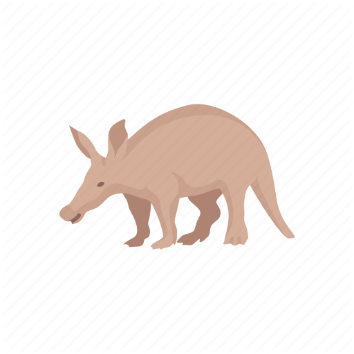 Aardvark mammifère transparent PNG