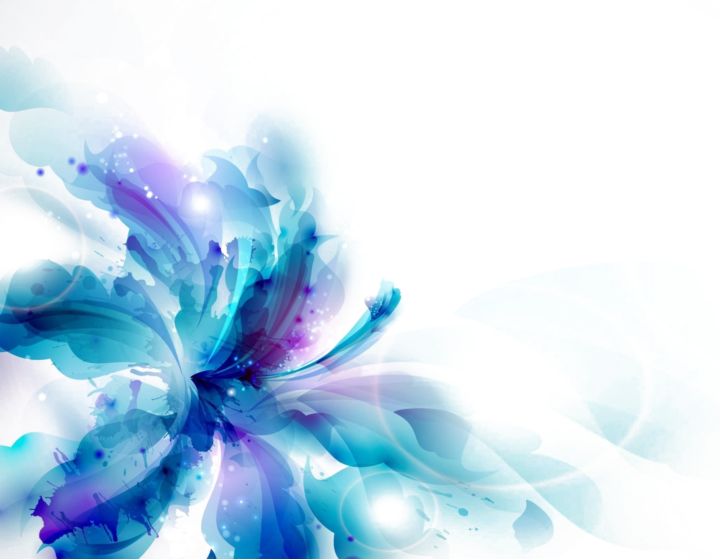 Abstrakter Blumen-PNG-Hintergrund