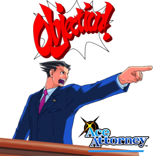 Ace Attorney Angry Clipart Transparent PNG