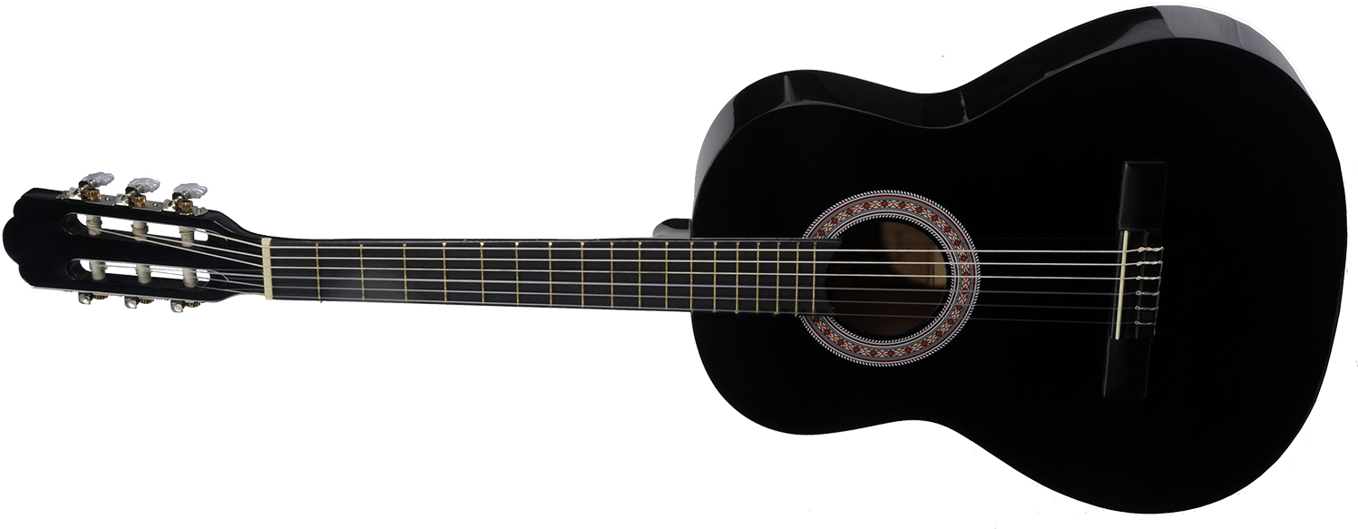 Acoustic Guitar Black Transparent PNG