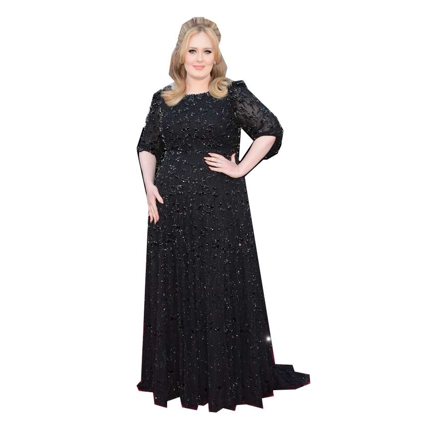 Adele Gown Dress Transparent PNG