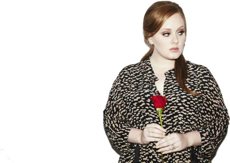Adele Leopard Dress Transparent PNG