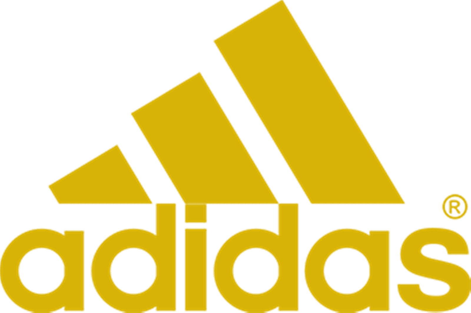 Adidas logo gold PNG Clipart background