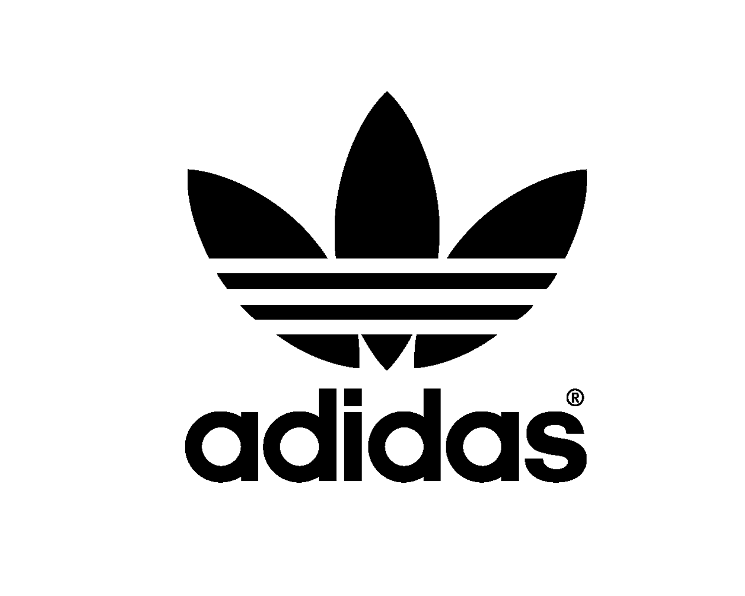 Adidas logo Silhouette Hintergrund PNG-Bild