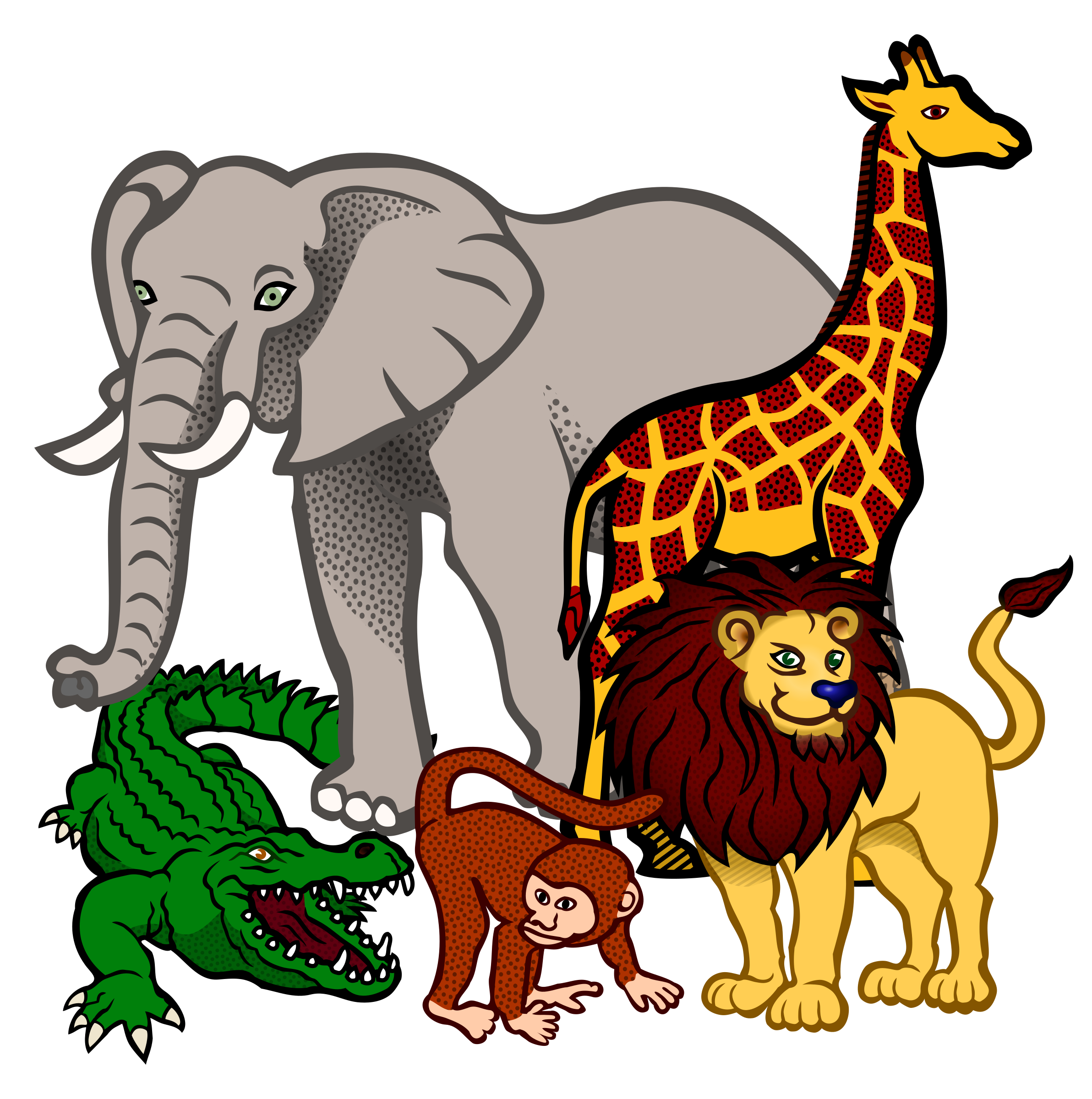 Afrika Tiere Hintergrund PNG Bild