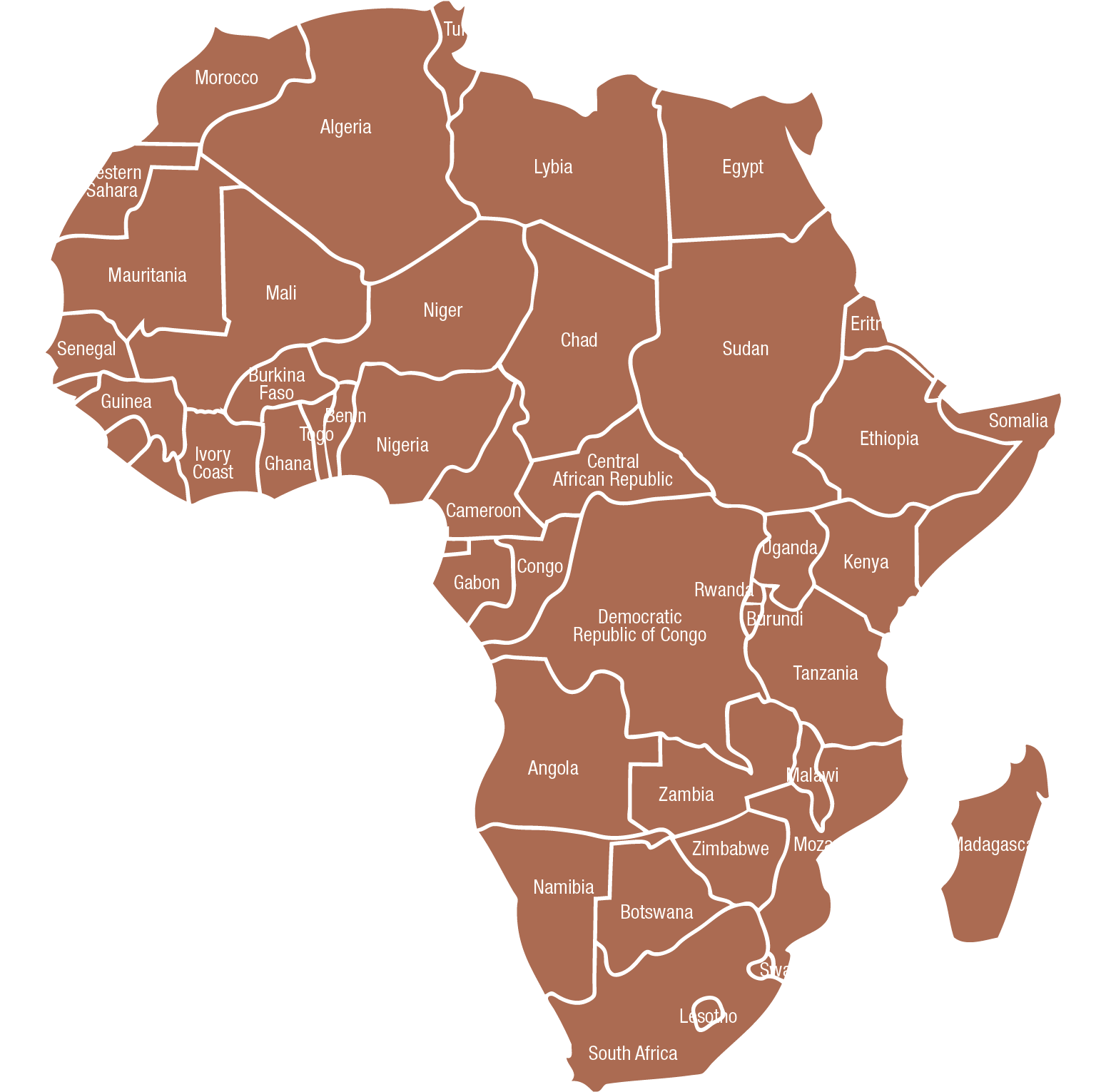 Afrika kostenlos herunterladen PNG