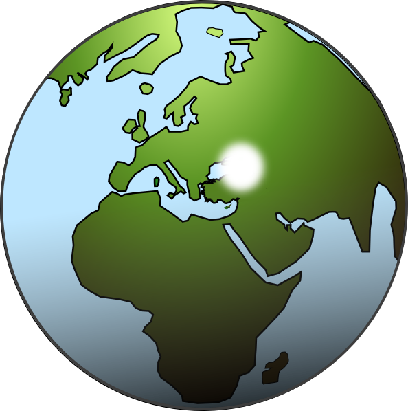 Afrika-Karten-Symbol PNG HD-Qualität